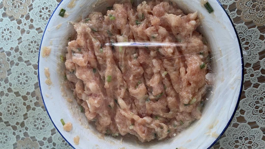 肉不柴的馄饨馅