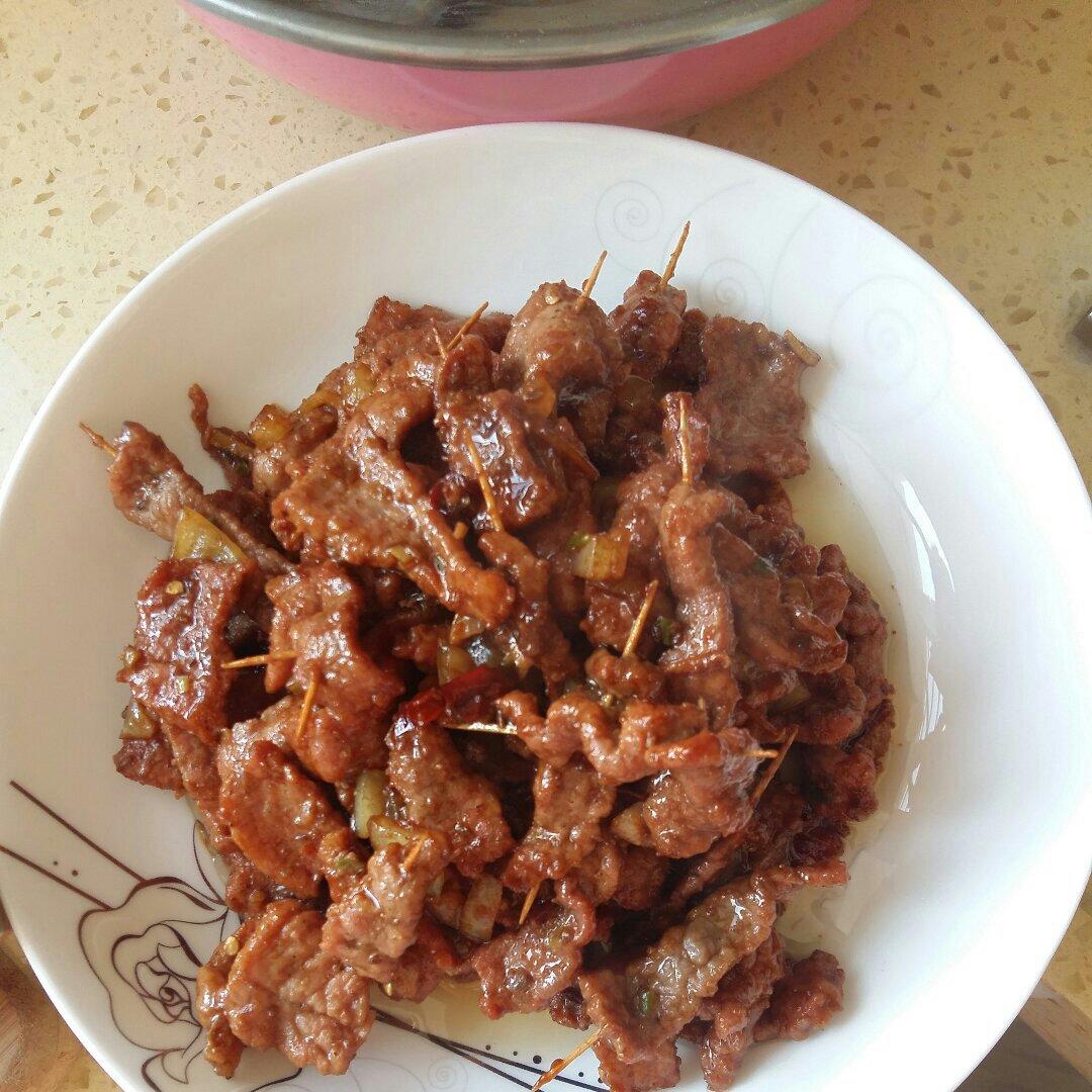 牙签牛肉 道地湖南味