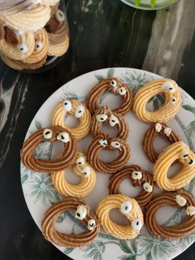 超萌大眼睛曲奇饼干