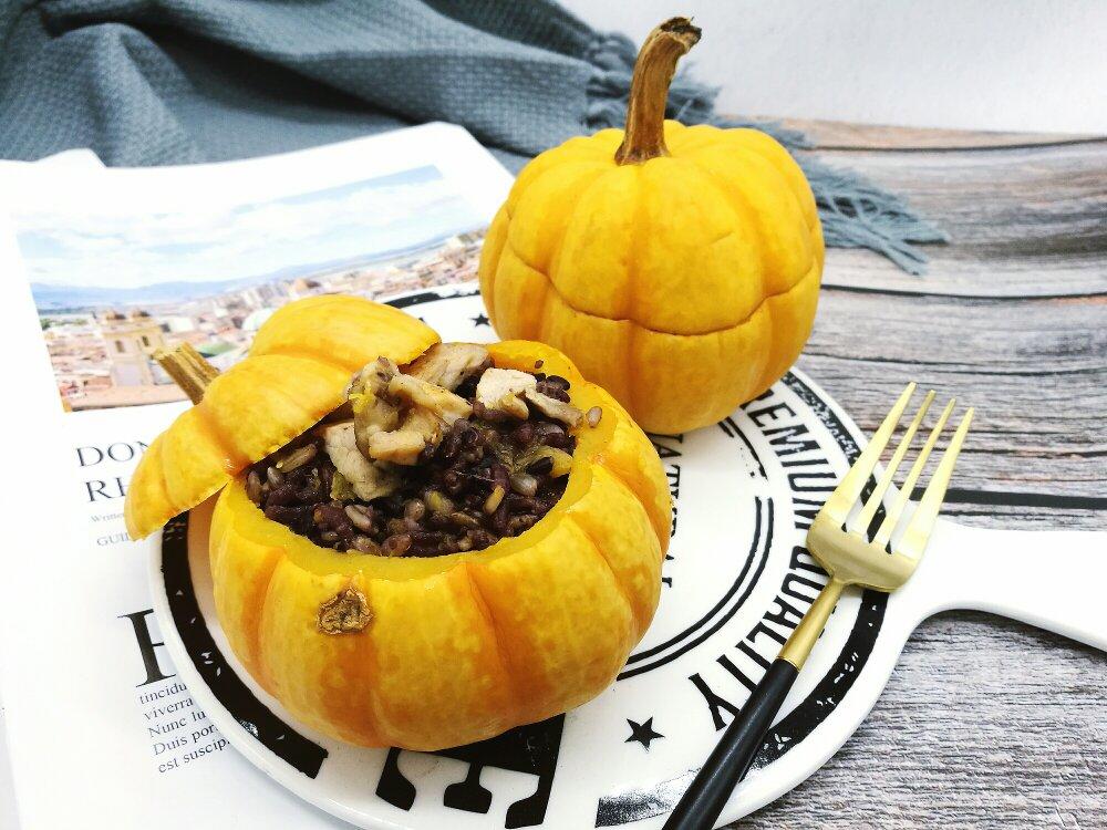 自带饭盒——【南瓜藜麦盅】