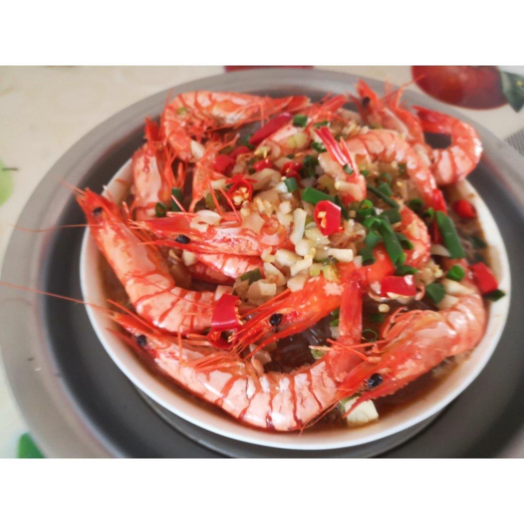蒜蓉粉丝蒸大虾