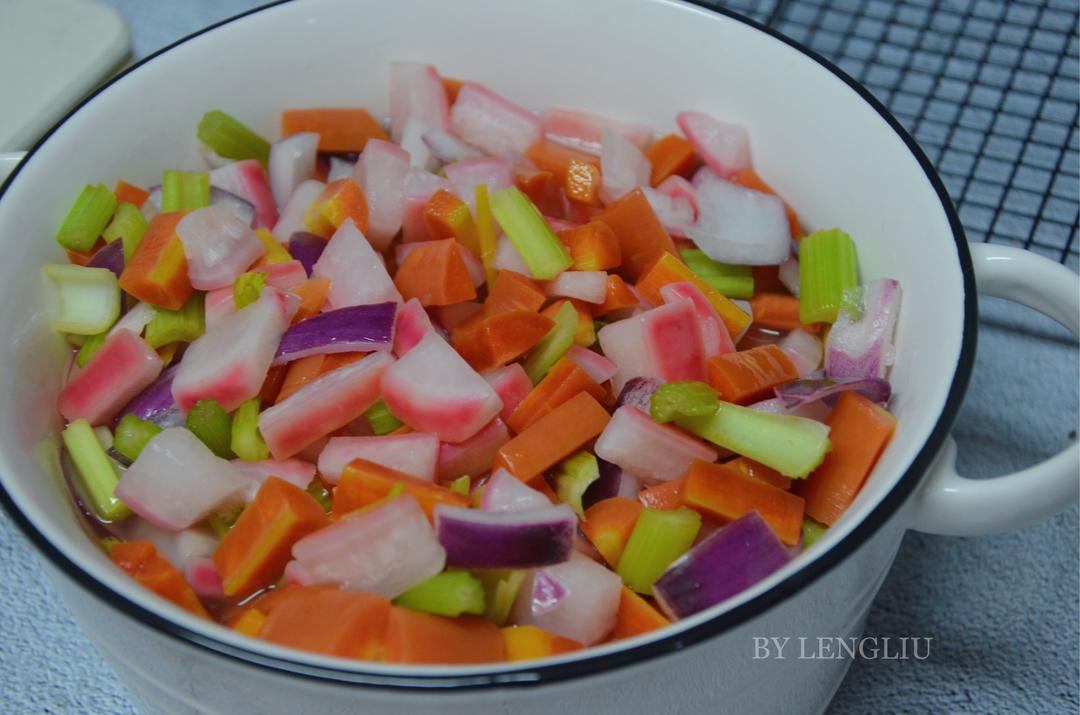 跳水萝卜的做法