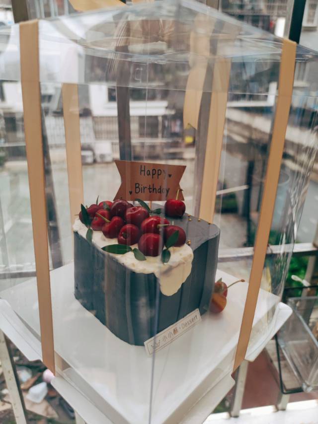 【零失败】不会裱花没关系的水果裸蛋糕 芒果裸蛋糕 完美戚风胚