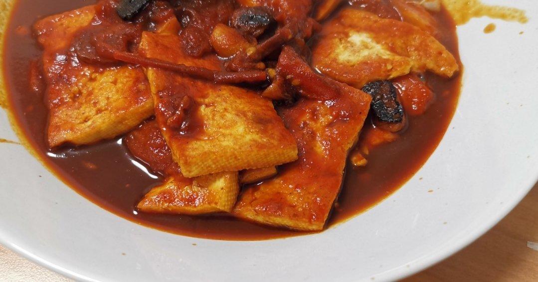 西红柿烧豆腐