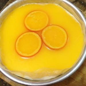 8寸香橙慕斯蛋糕的做法 步骤12