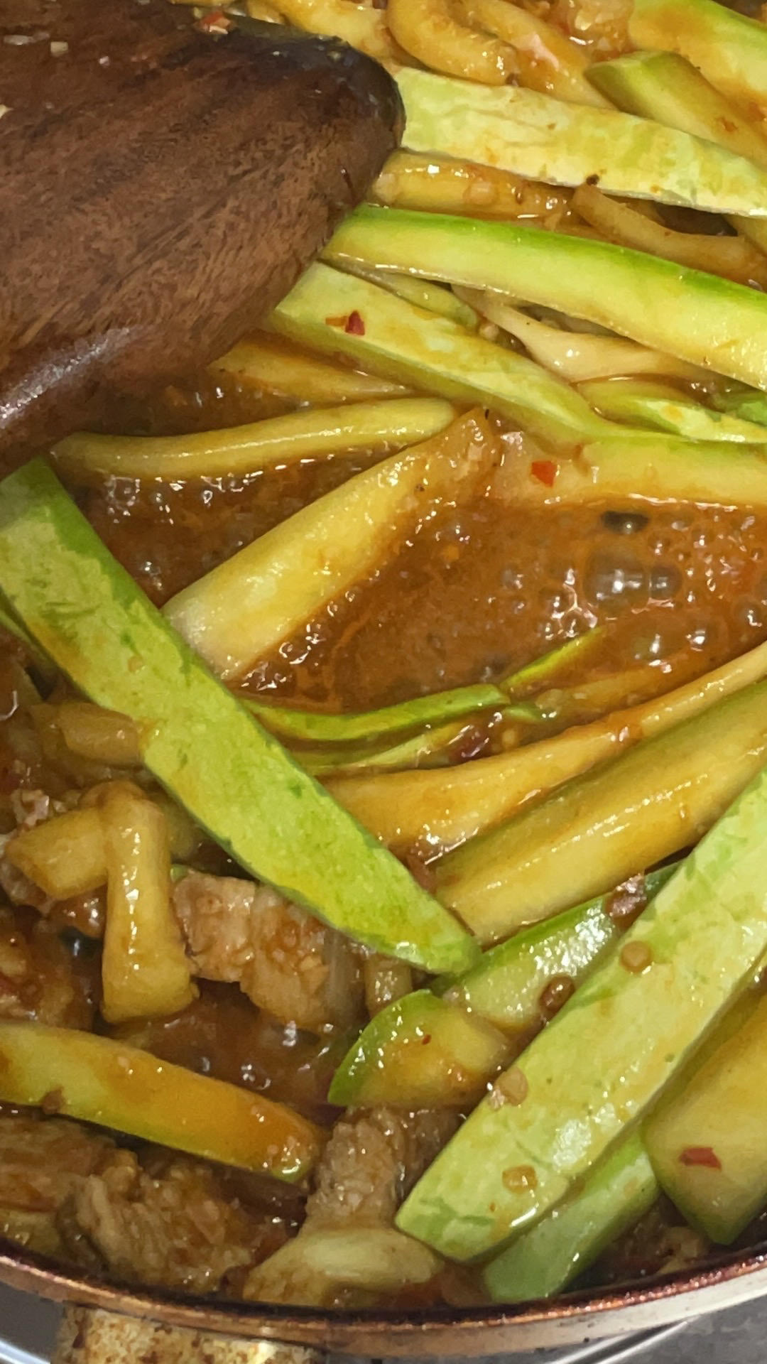 香炒西葫芦