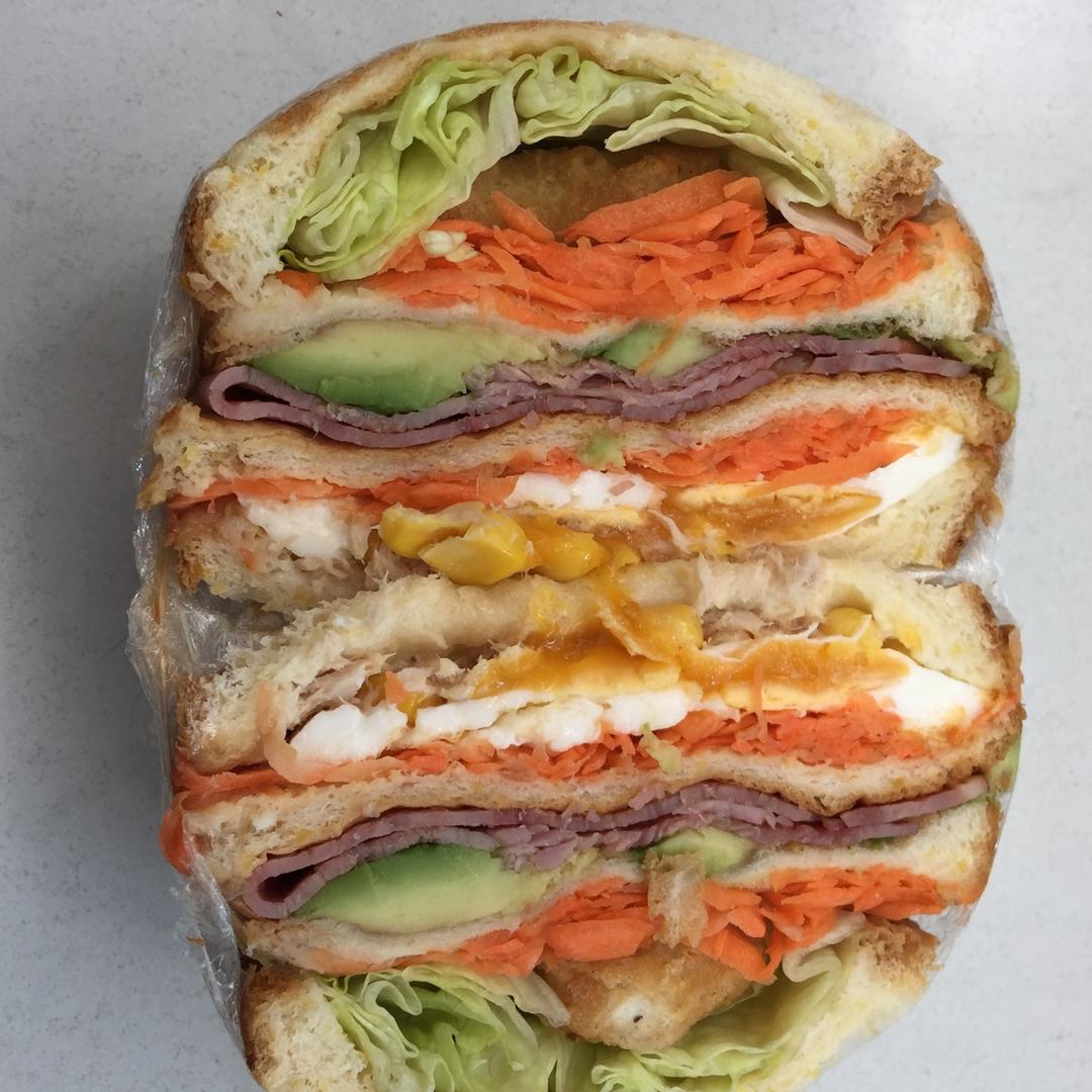 来自五星级真传的三明治