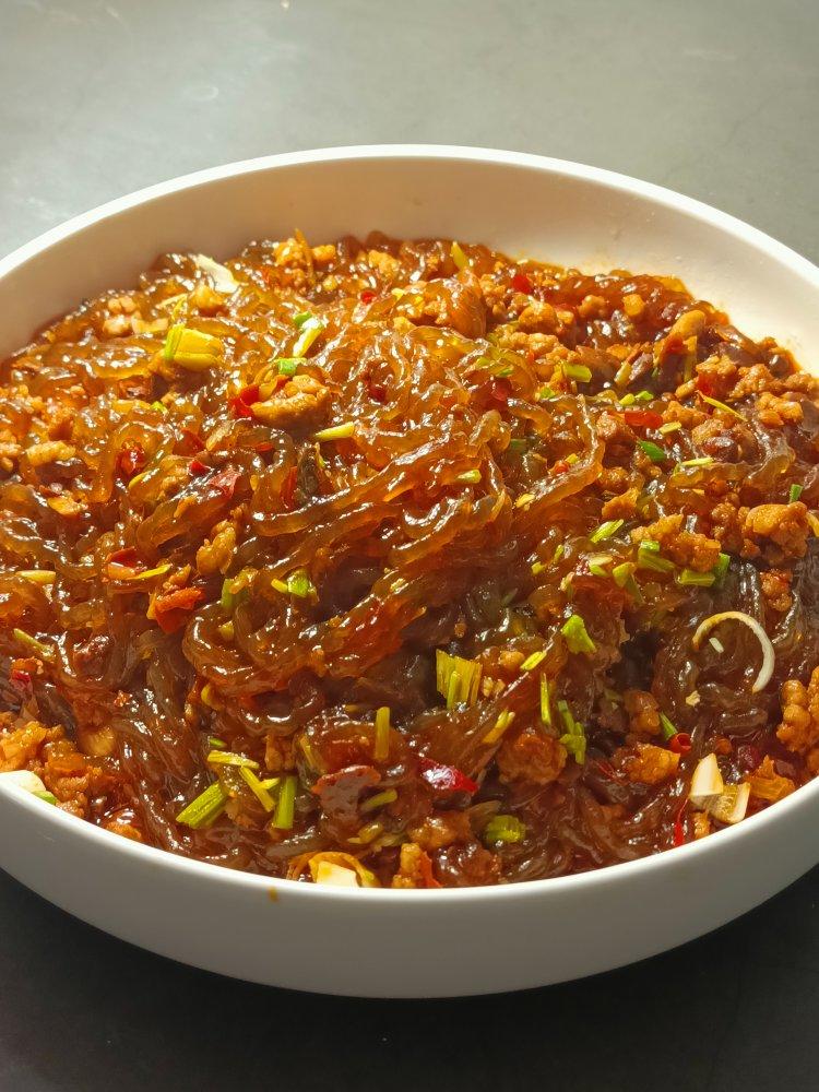 蚂蚁上树(肉末炒粉丝)超下饭‼️十分钟搞定