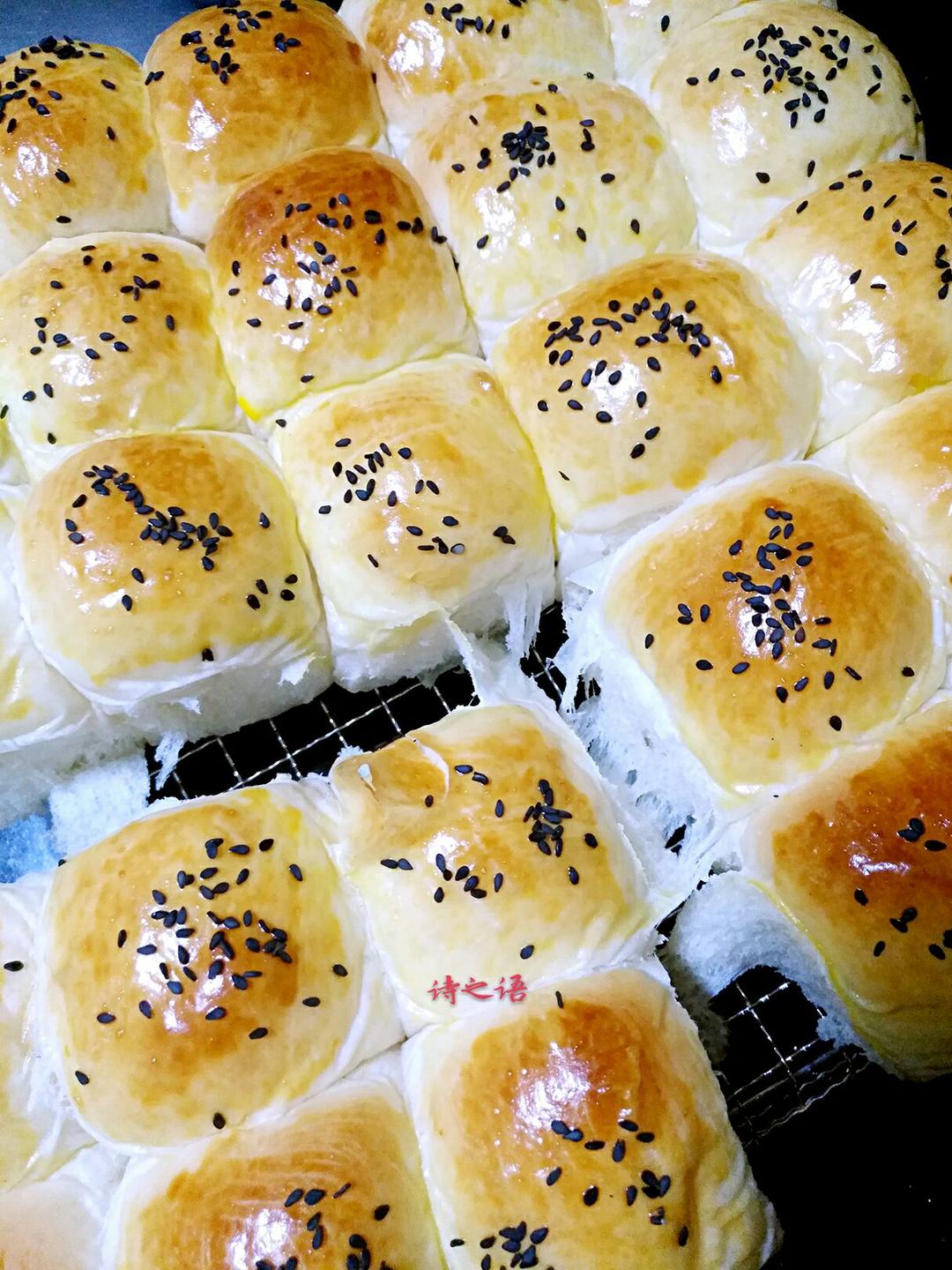 牛奶软面包（中种法）