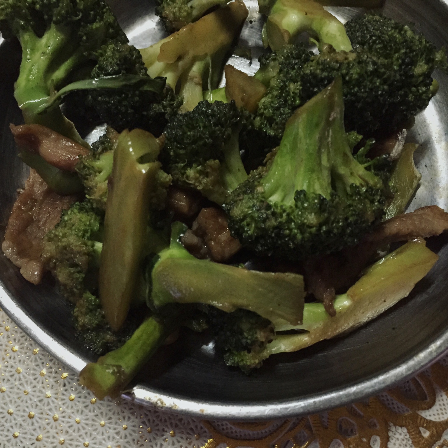 西兰花炒肉
