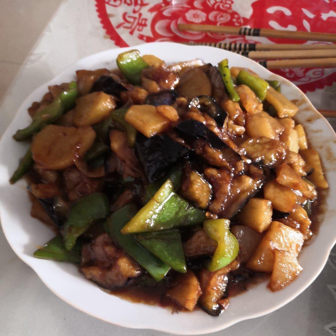 超级下饭的地三鲜
