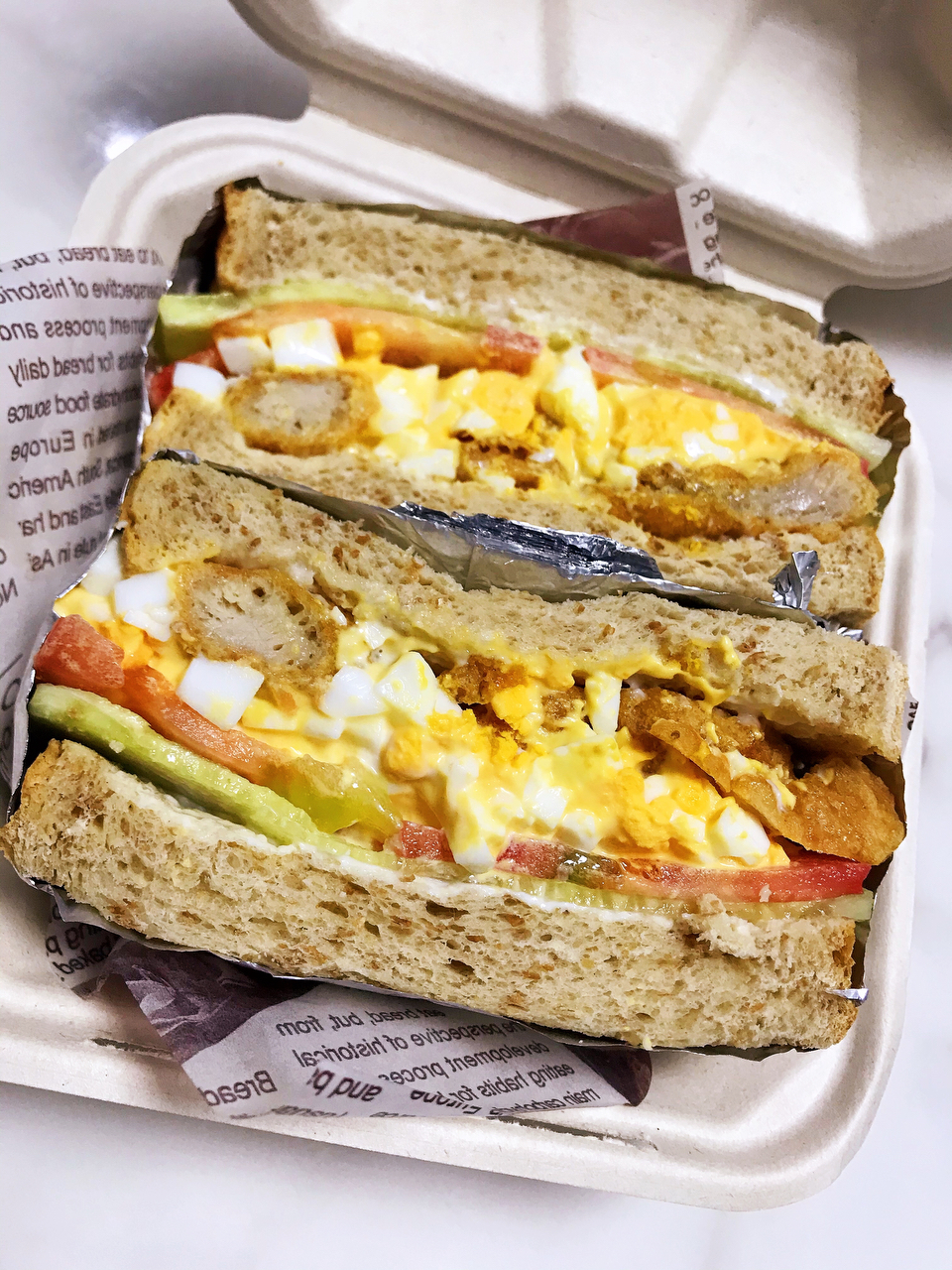 如何做超厚的沼三明治~详细tip！牛油果鸡蛋午餐肉三明治~