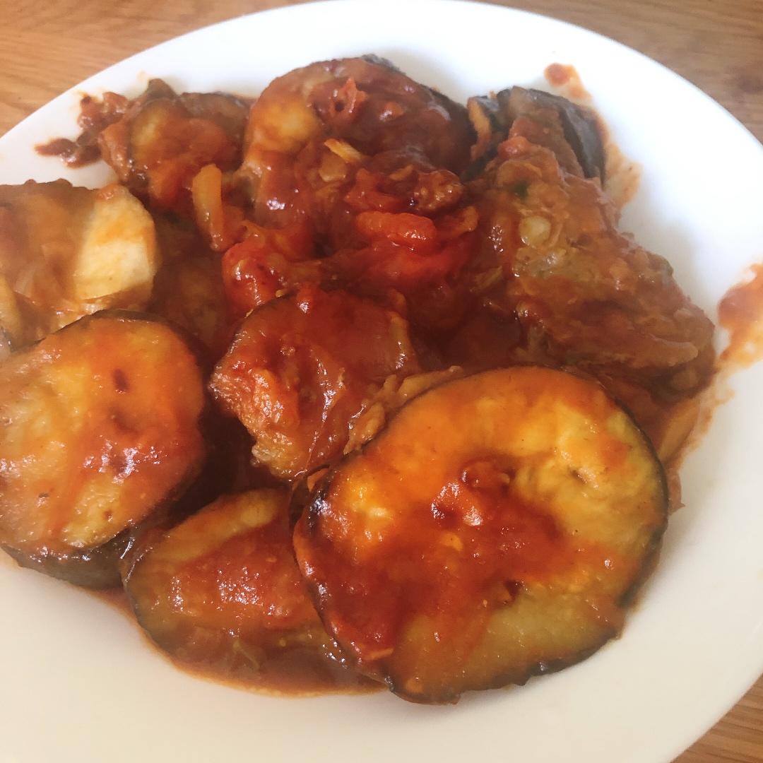 🔥日式照烧茄盒（不用油炸❗少油多汁❗）