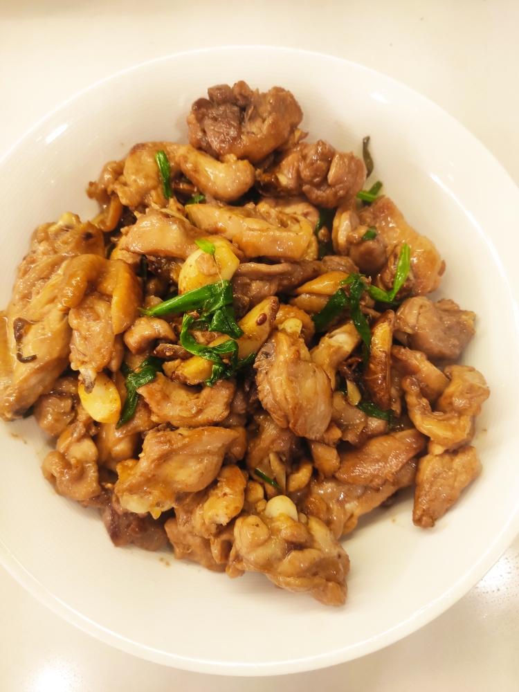 盐焗鸡块