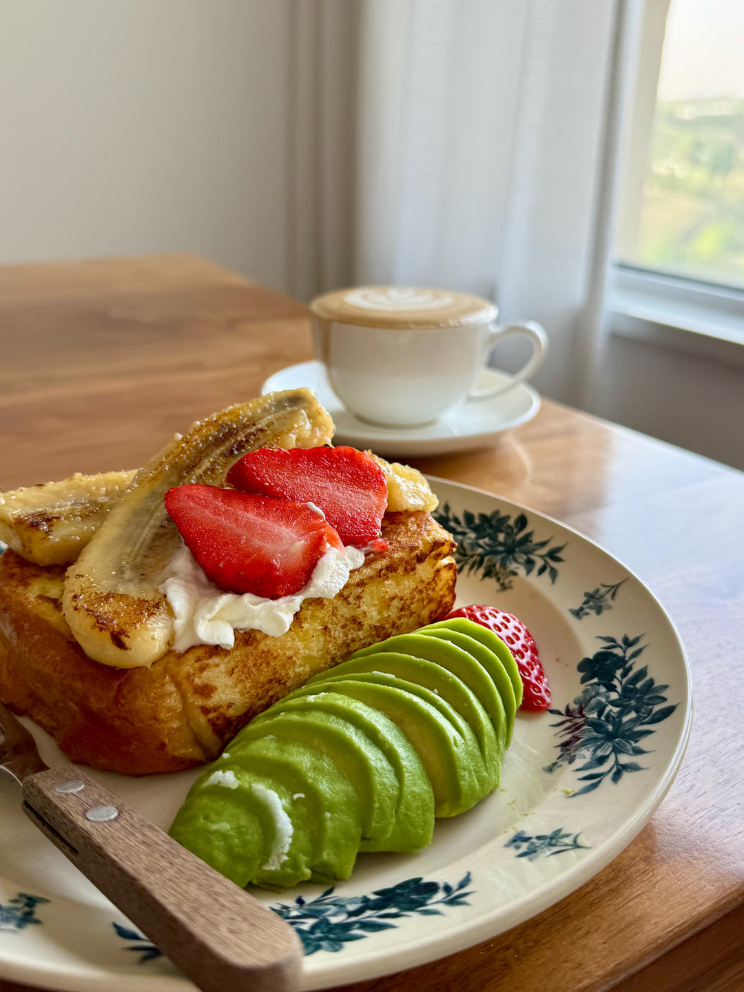 超级好吃好看的椰子油煎法式厚土司
