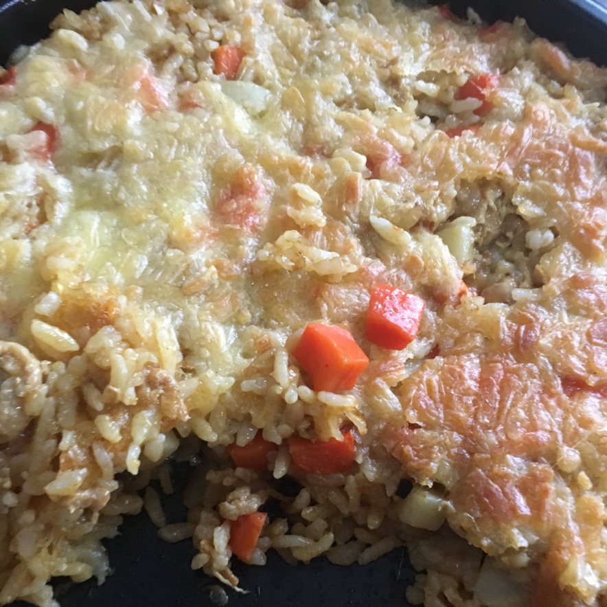 堂妈教你咖喱鸡肉焗饭