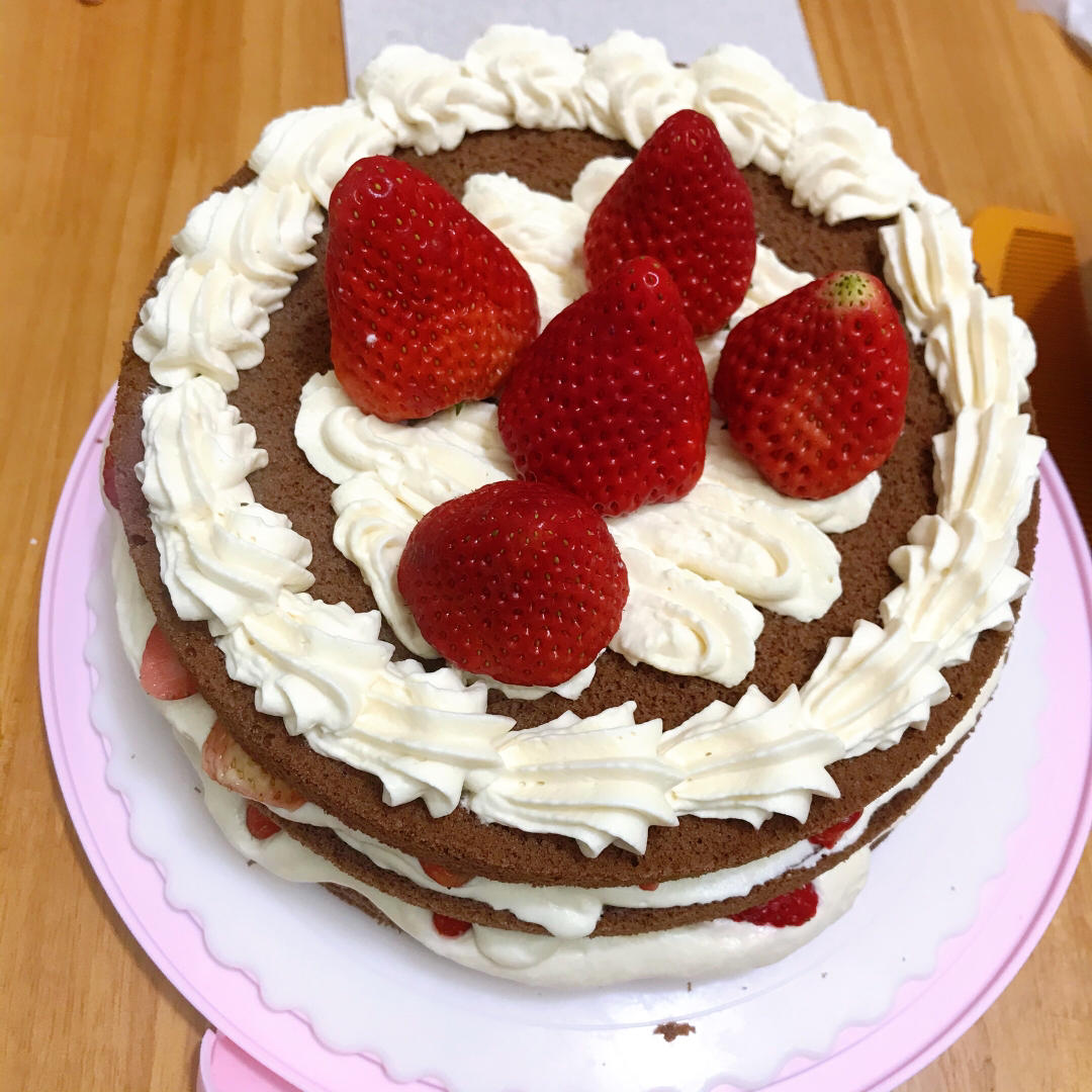 焦糖海盐裸蛋糕