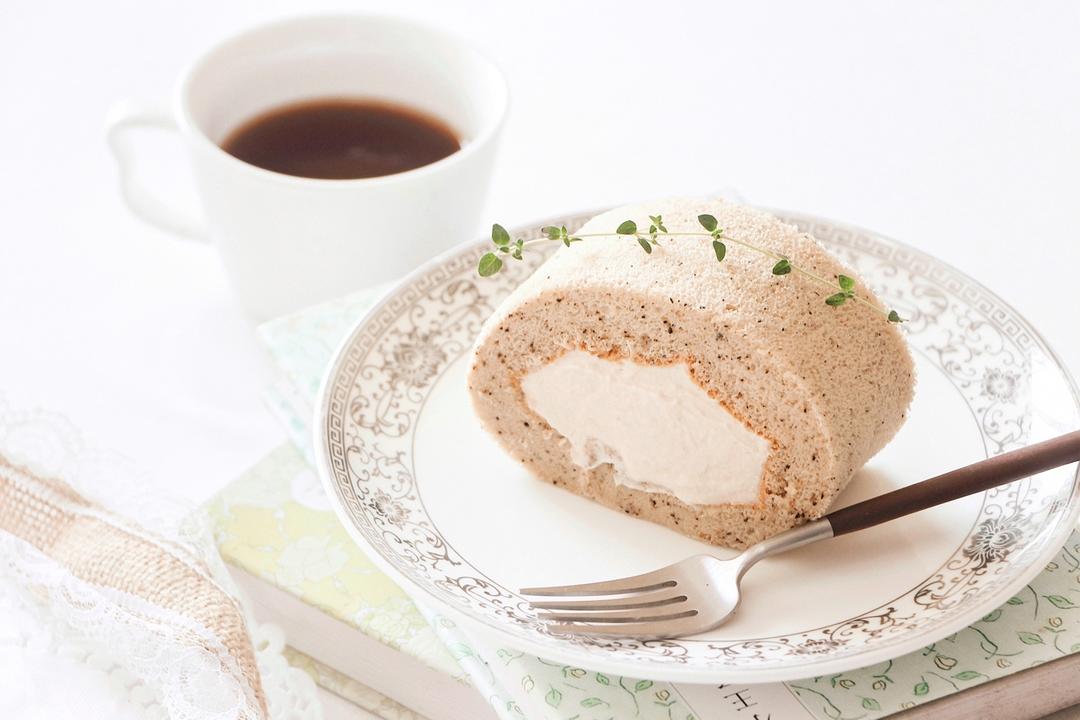 焦糖奶油红茶蛋糕卷
