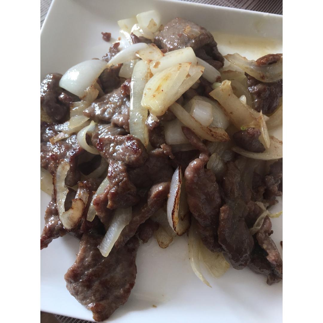 洋葱黑椒牛柳