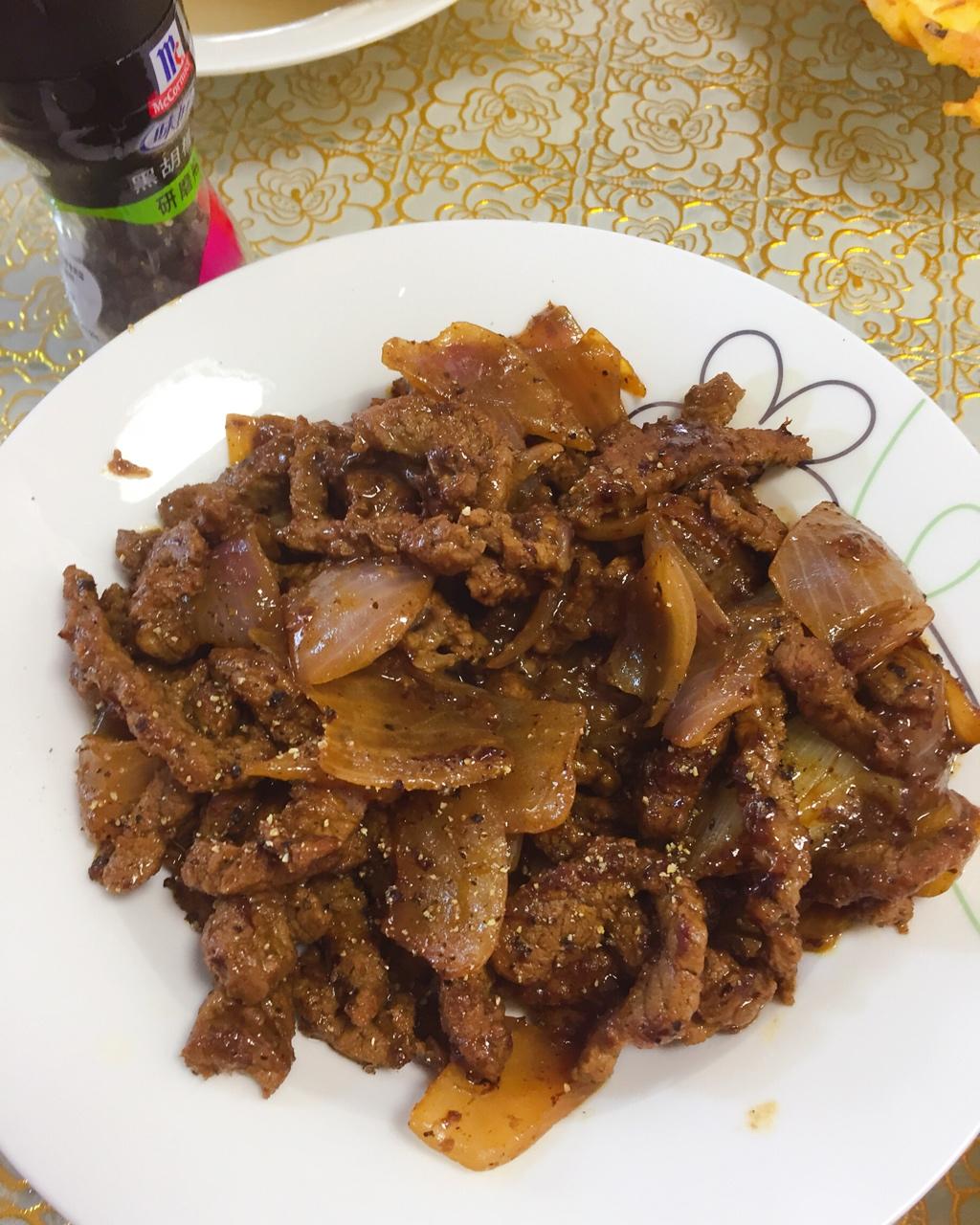 黑椒牛柳