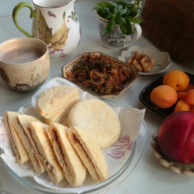 发面油酥小糖饼