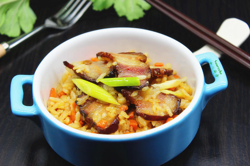腊肉焖饭