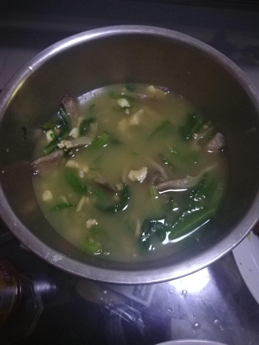 上汤油麦菜