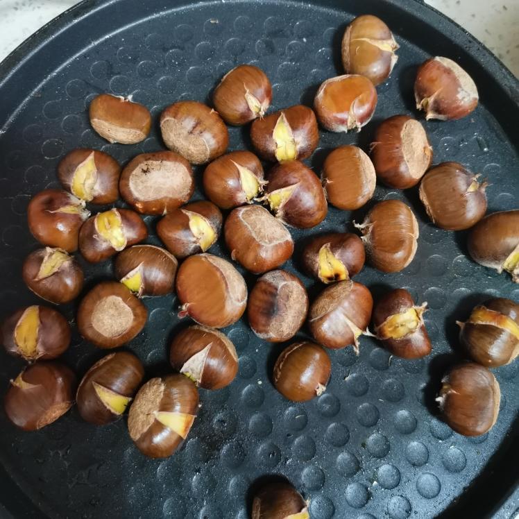 懒人版快手板栗(电饼铛版)