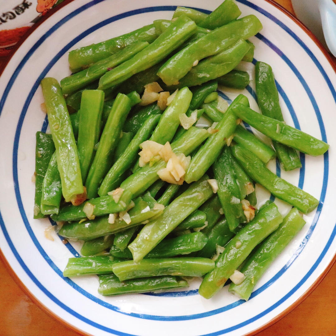 家常小炒四季豆，蔬菜就是要清爽鲜甜