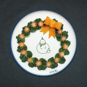 🎅圣诞果蔬花环的做法 步骤5
