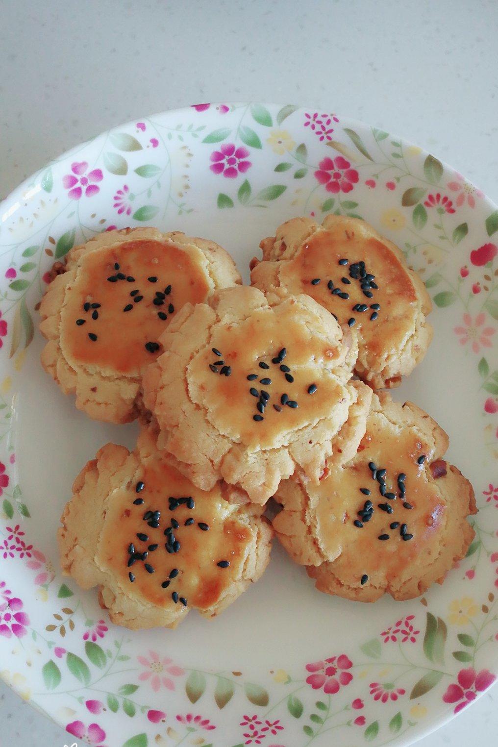 给父母做一份儿时爱吃的“老点心”——桃酥（多动图，孔瑶的食谱）