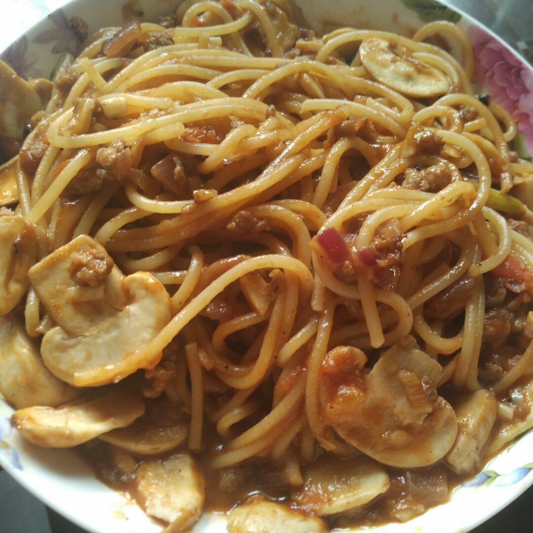 番茄肉酱意面
