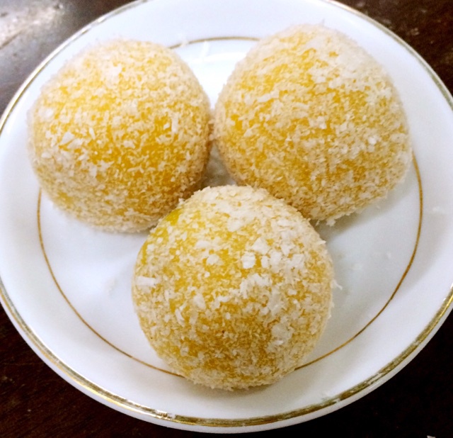 心如海阔做的南瓜糯米糍