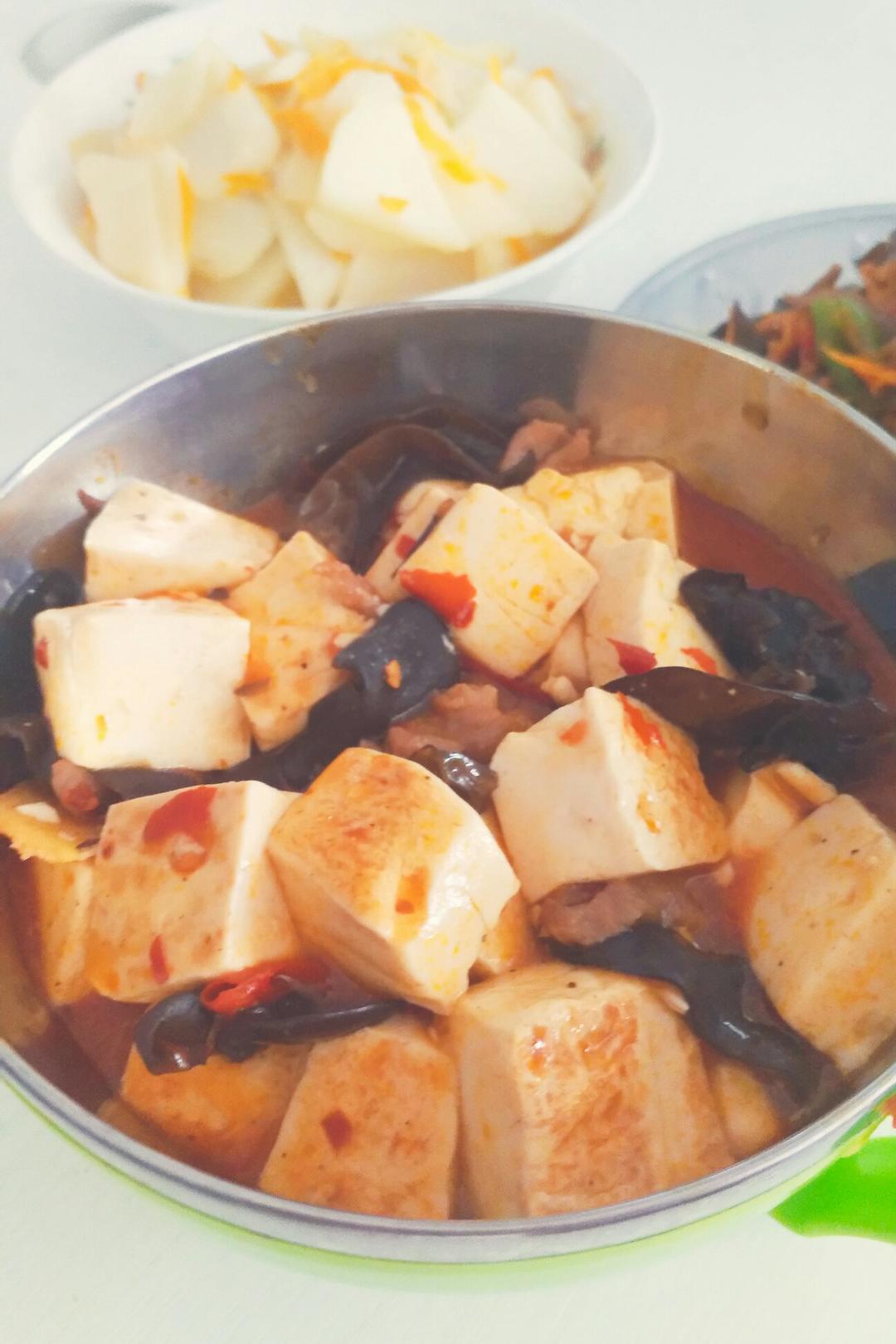 红烧豆腐