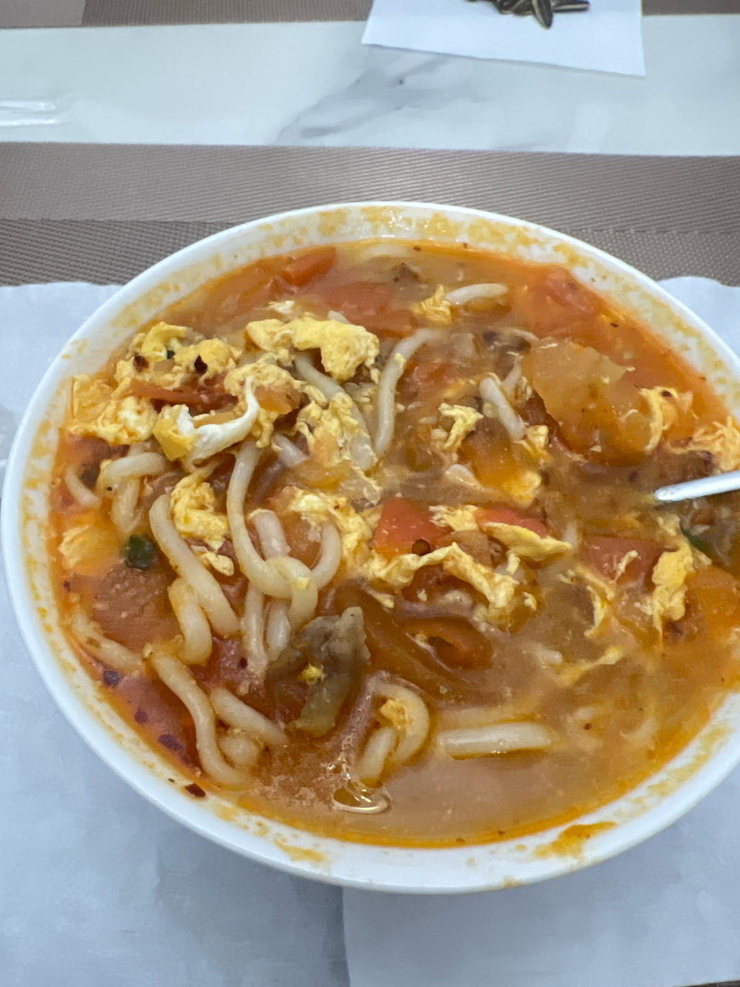 恨不得抱着锅舔的番茄鸡蛋面