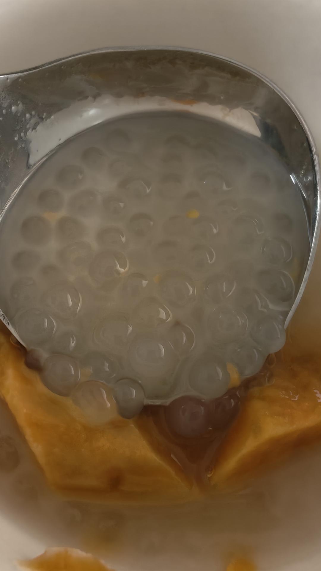 西米山芋甜汤，简易版煮西米