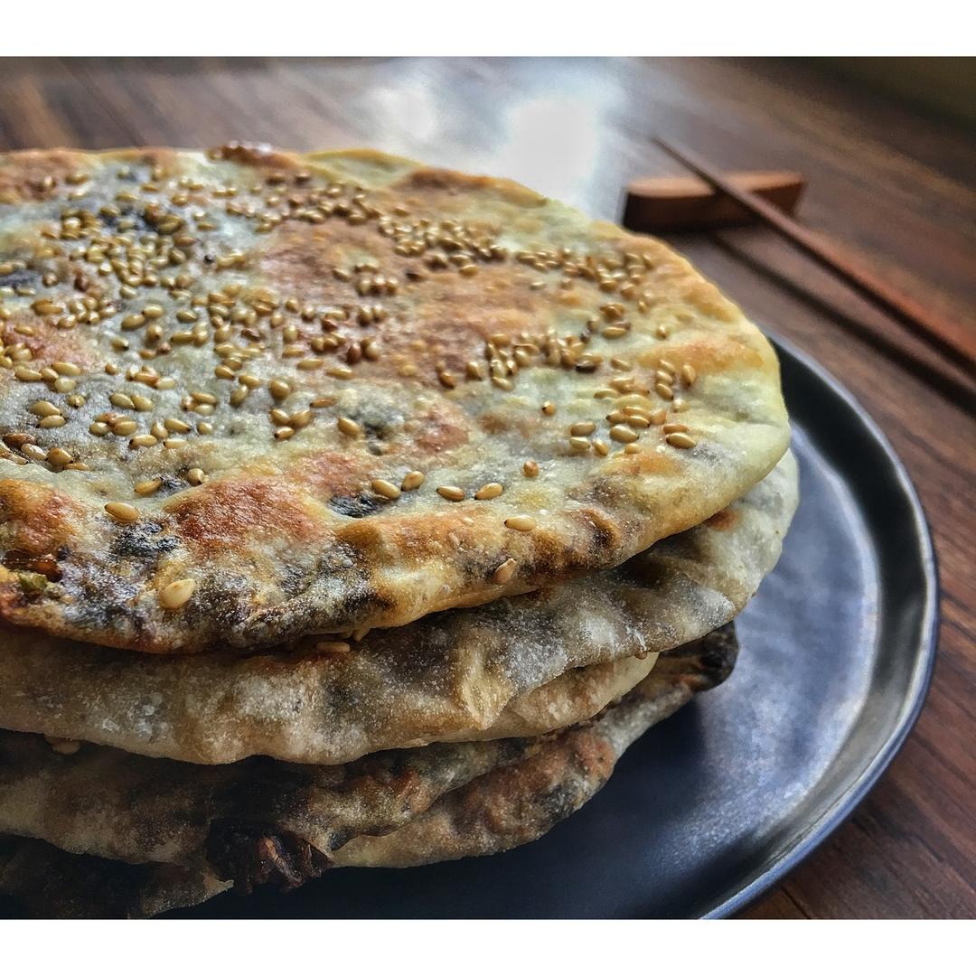 梅干菜猪肉烧饼