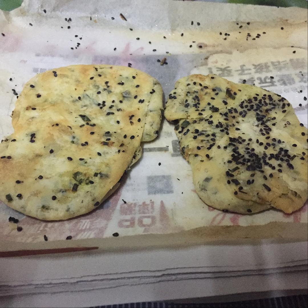 外酥内软的香葱酥饼