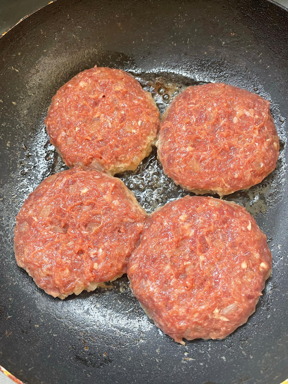 超详细汉堡牛肉饼｜附自制汉堡搭配#Healthymeals#减脂必撸16