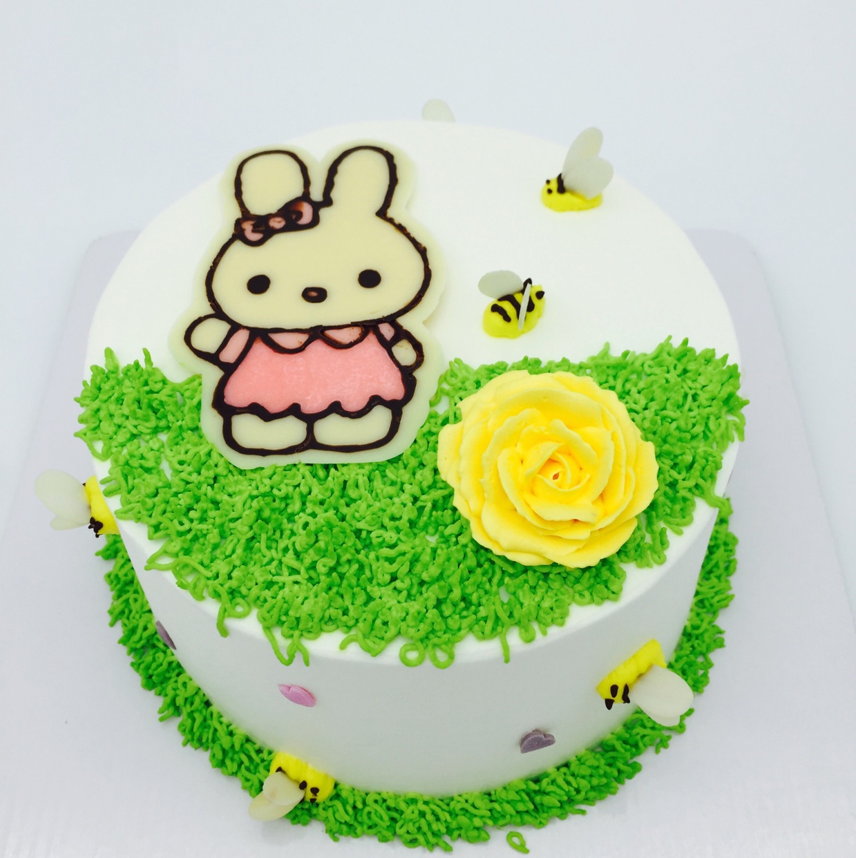 淡奶油裱花蛋糕