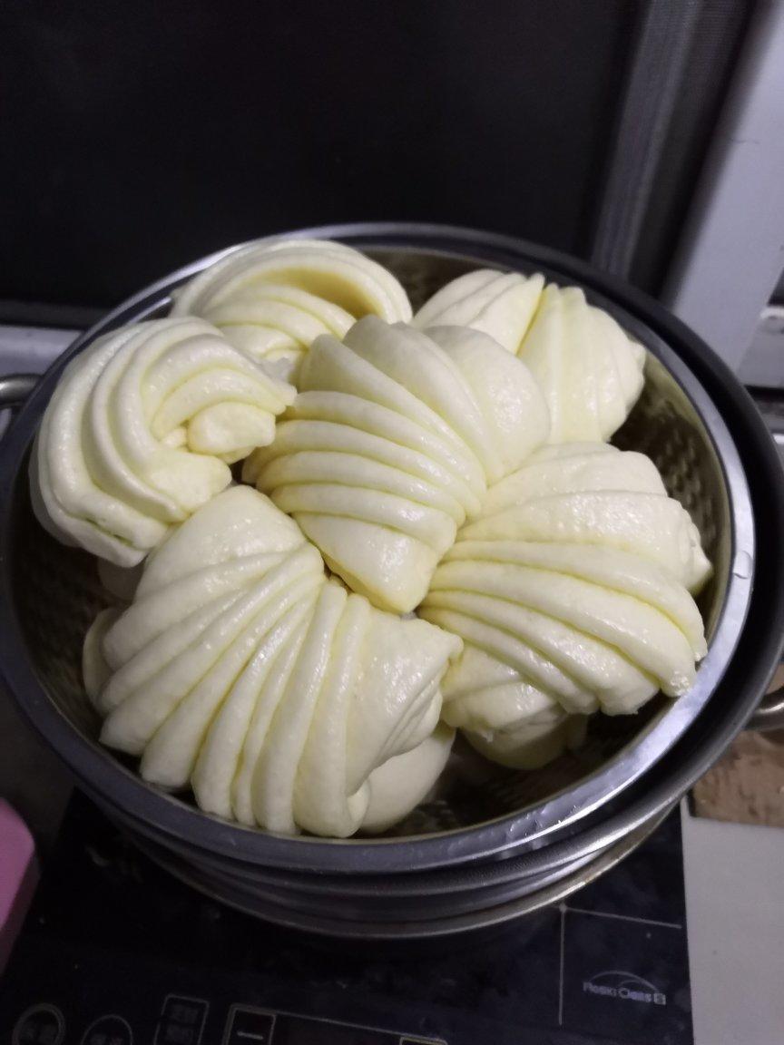 造型漂亮做法超简单的，花卷馒头