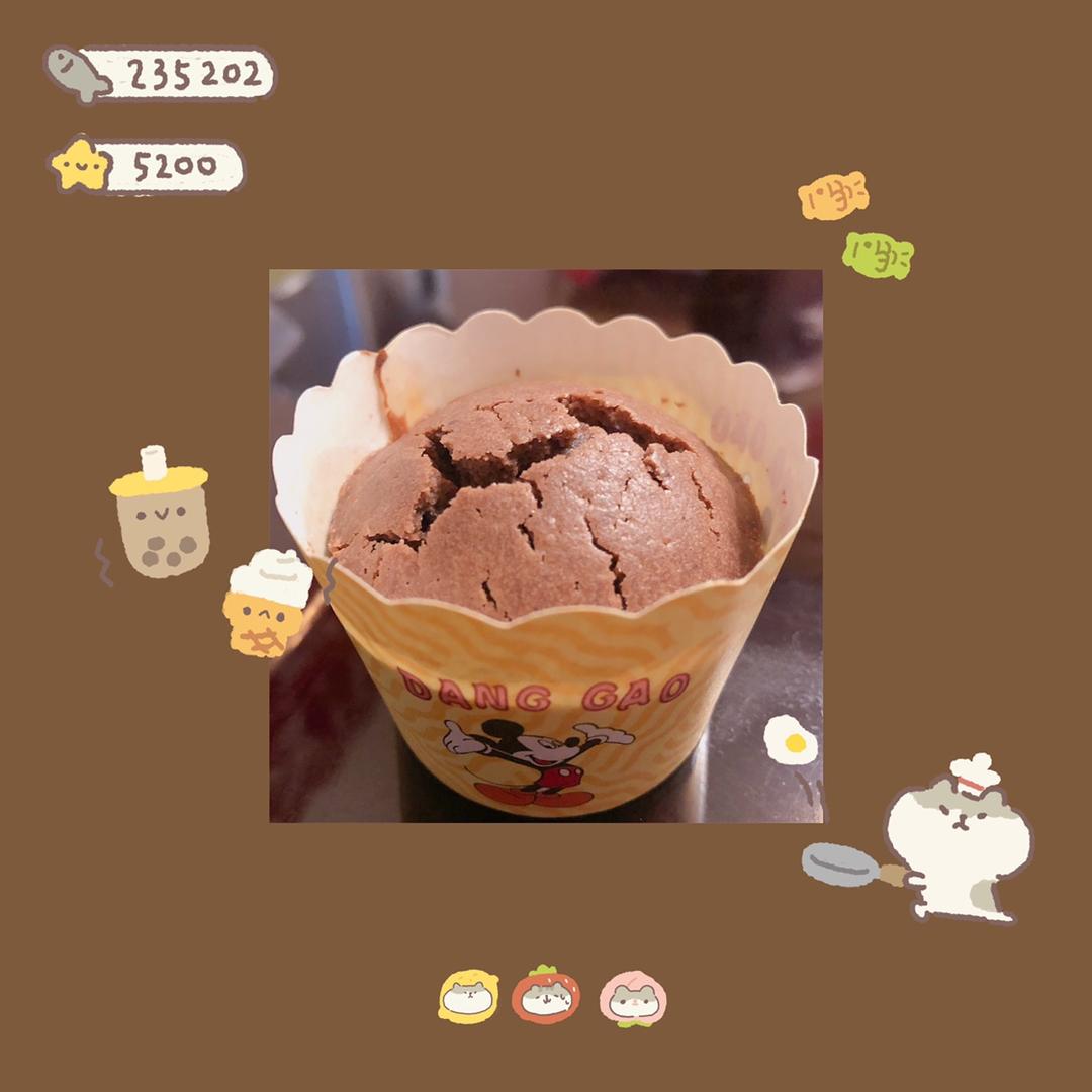 简单又美味的Muffins，黑巧克力玛芬蛋糕！✨