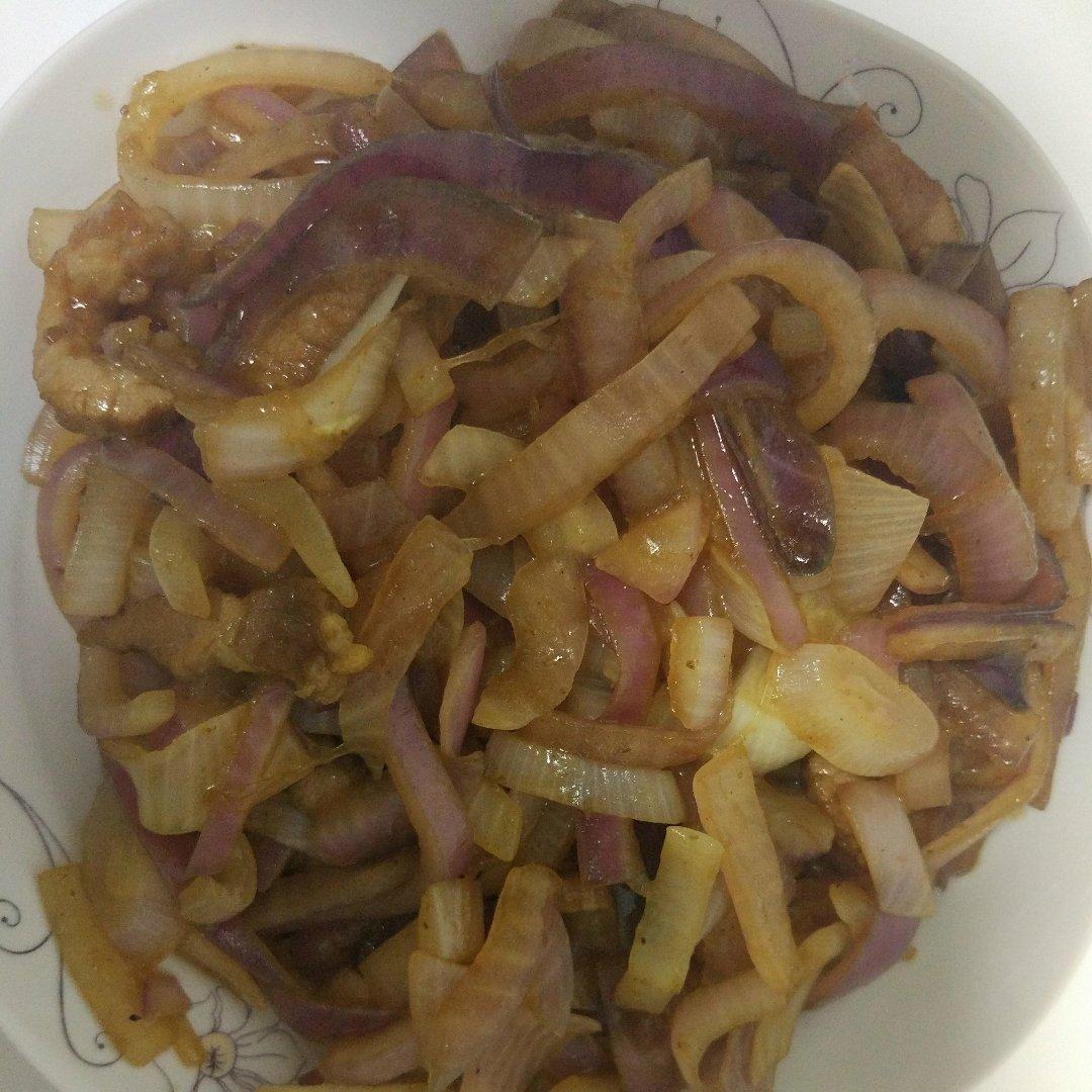 洋葱孜然羊肉片