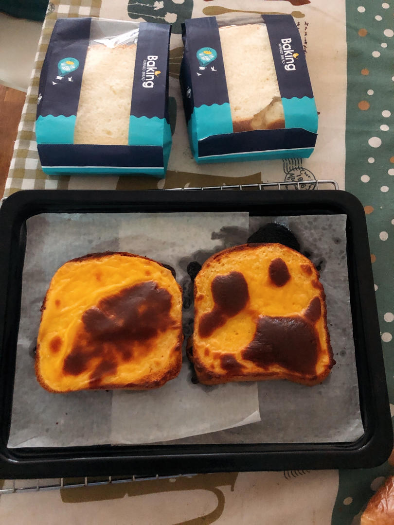 岩烧乳酪吐司片