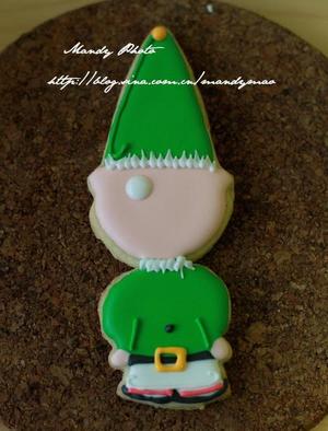 #2014圣诞节#圣诞糖霜饼干-圣诞小丑的做法 步骤14