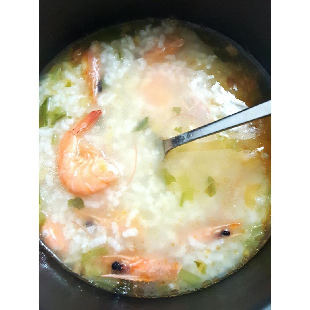秘制鲜虾粥