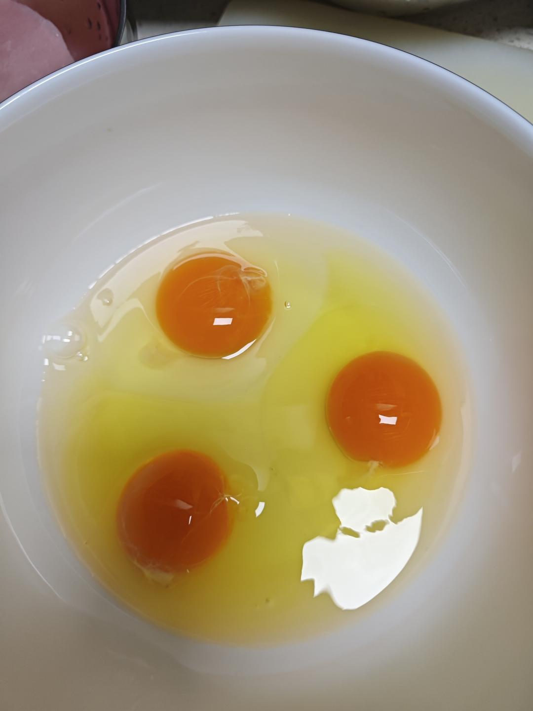 秋葵肉沫蒸鸡蛋