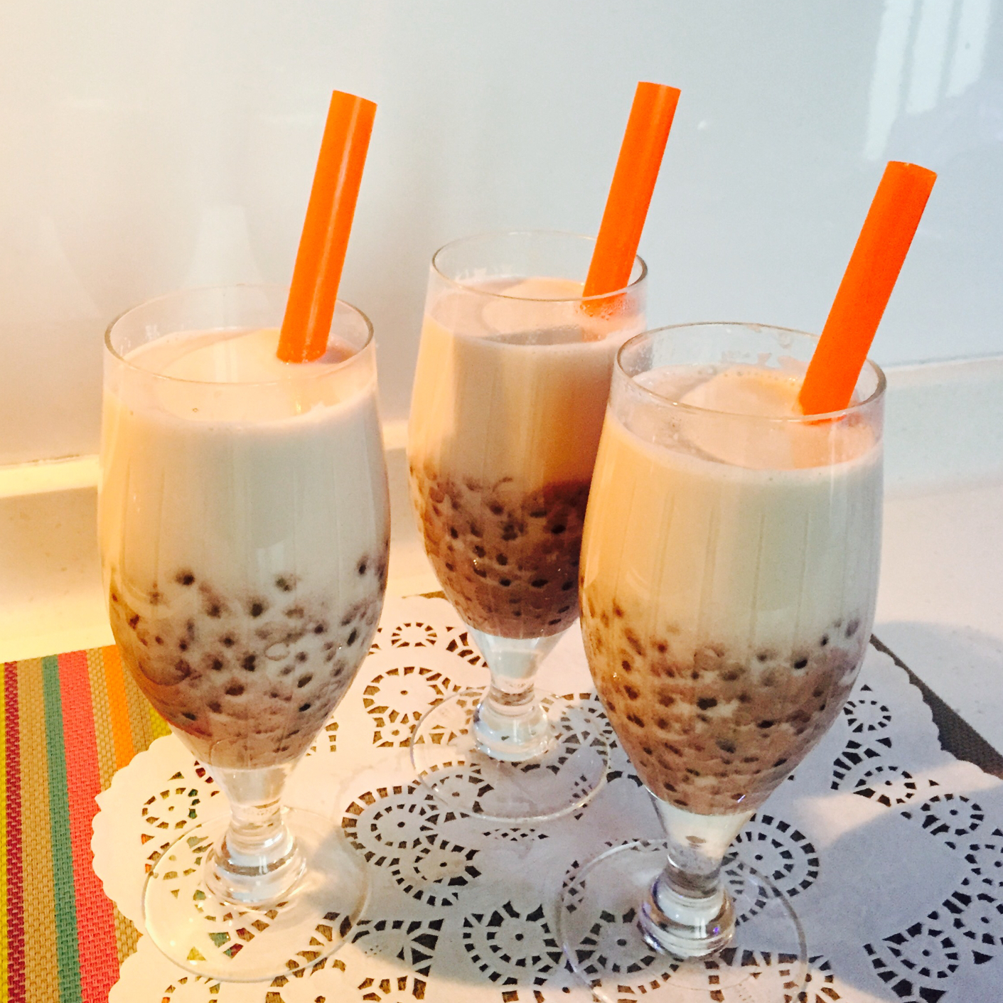 丁丁diy做的红豆牛奶西米露