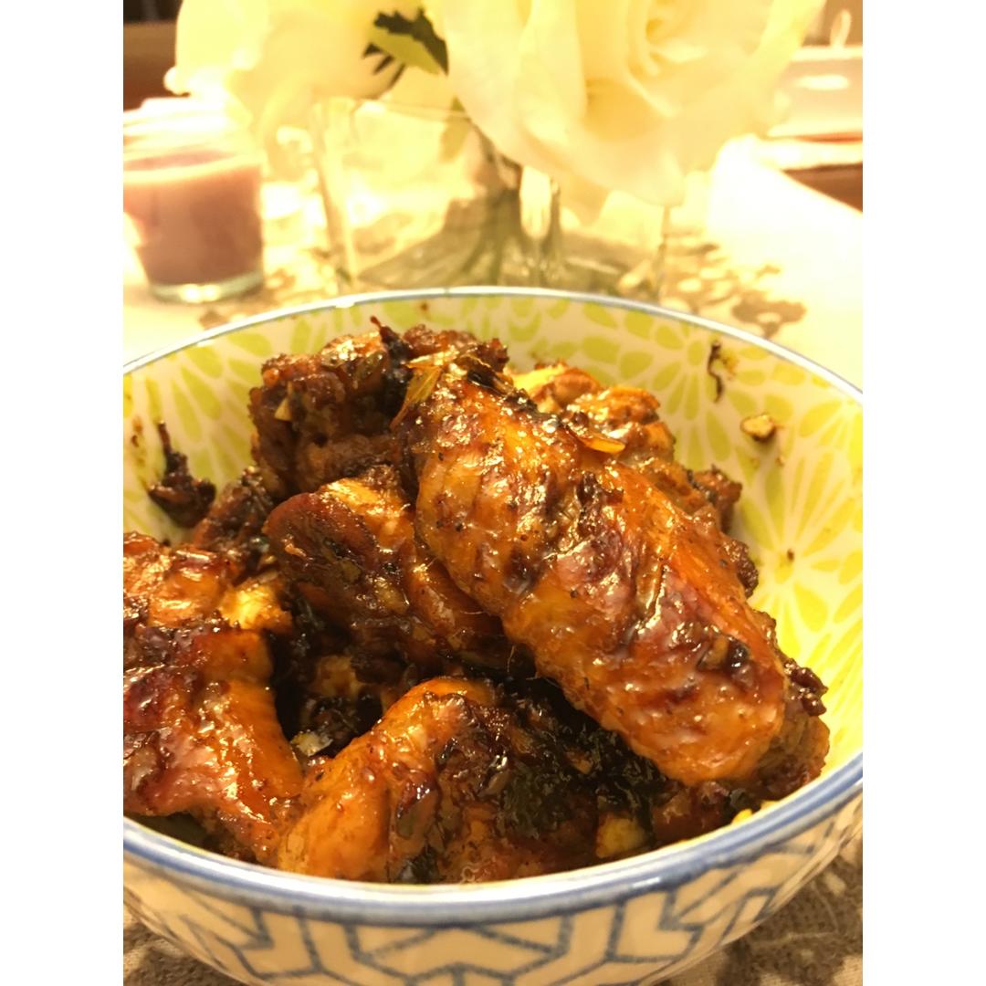 蒜香鸡翅