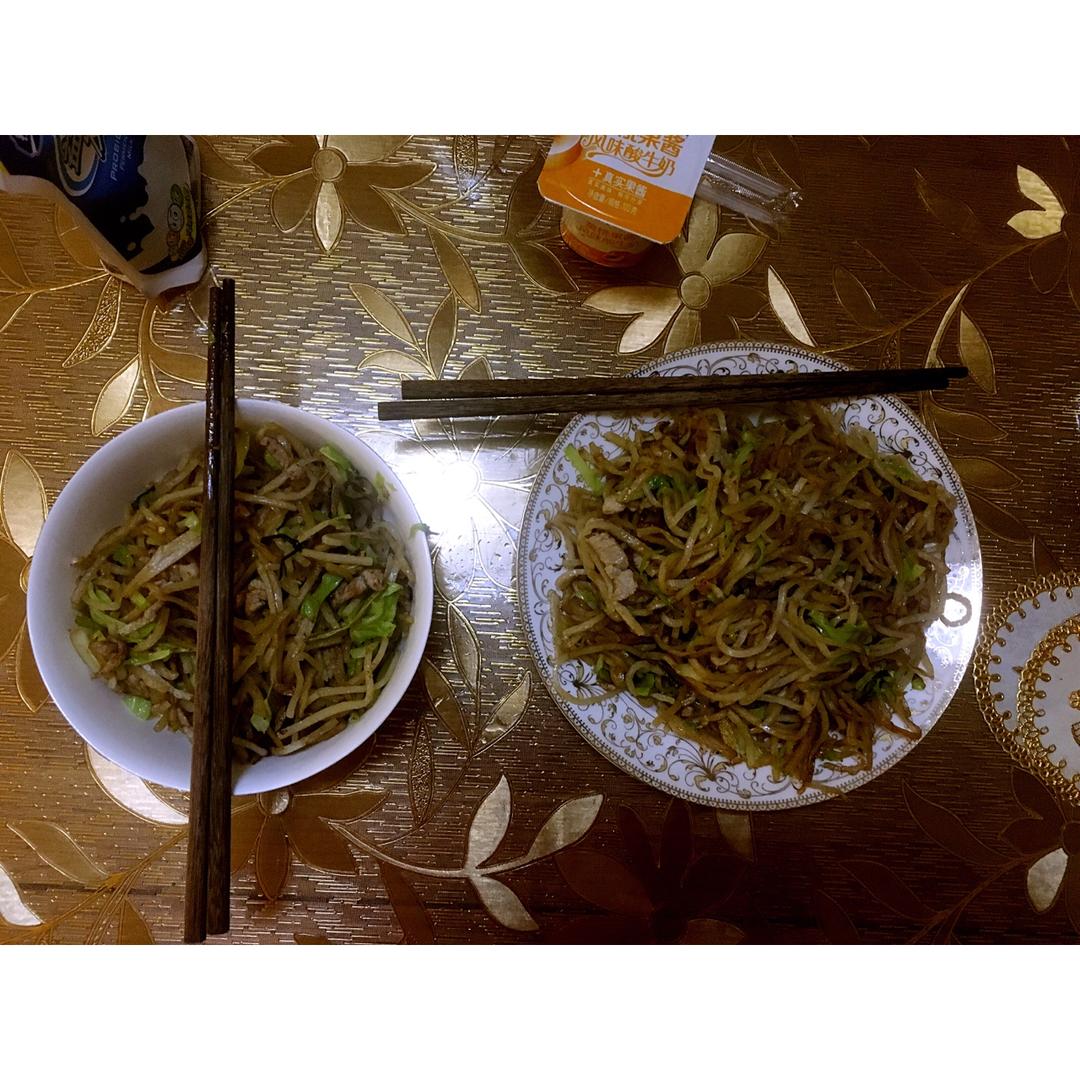 素炒饼